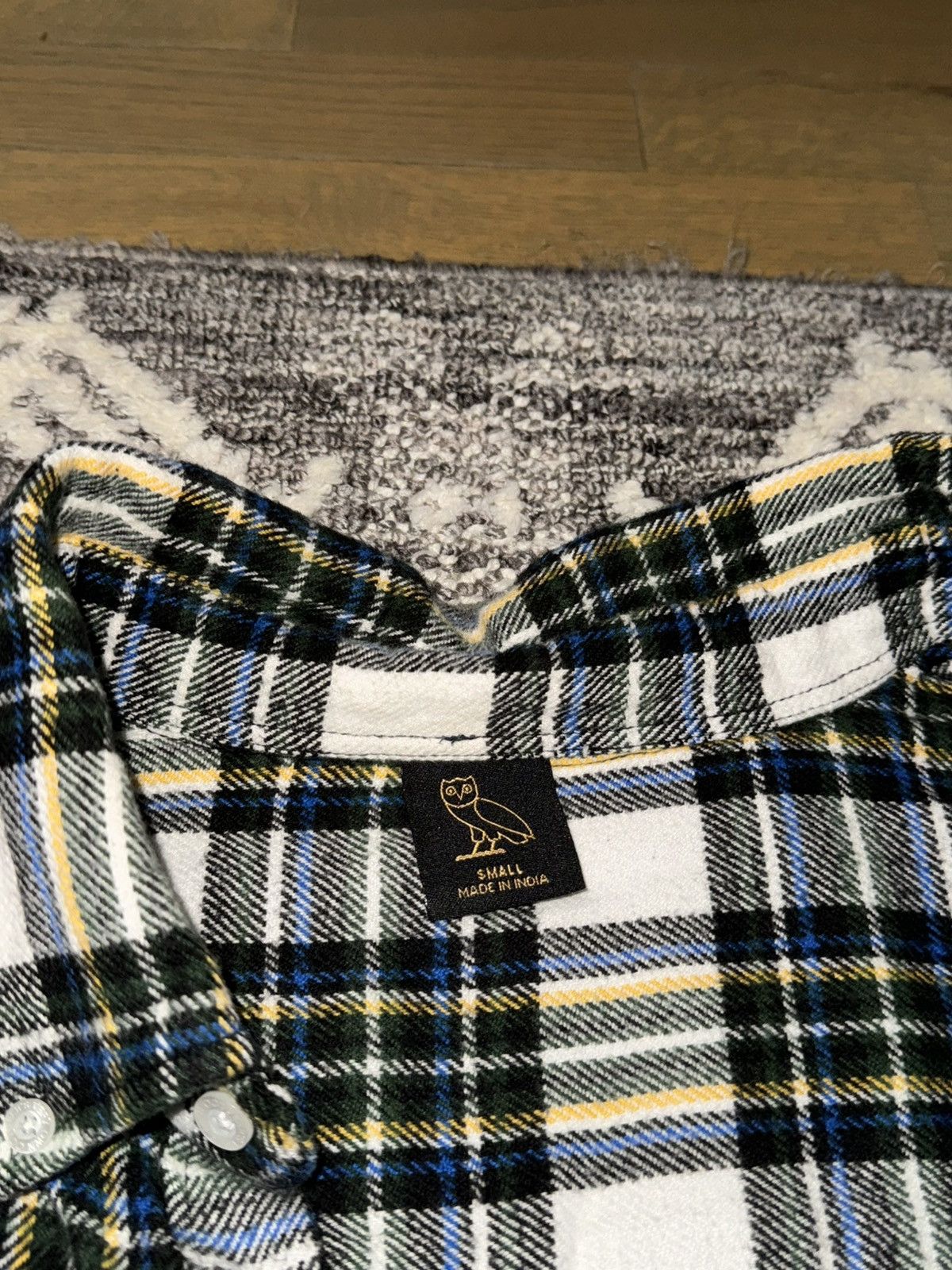 October's Very Own OVO Flannel Size US S / EU 44-46 / 1 - 4 Thumbnail