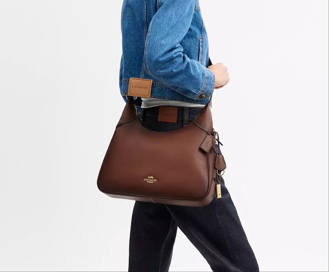 Coach Ella Shoulder Bag CDY36 Redwood Size ONE SIZE - 9 Thumbnail