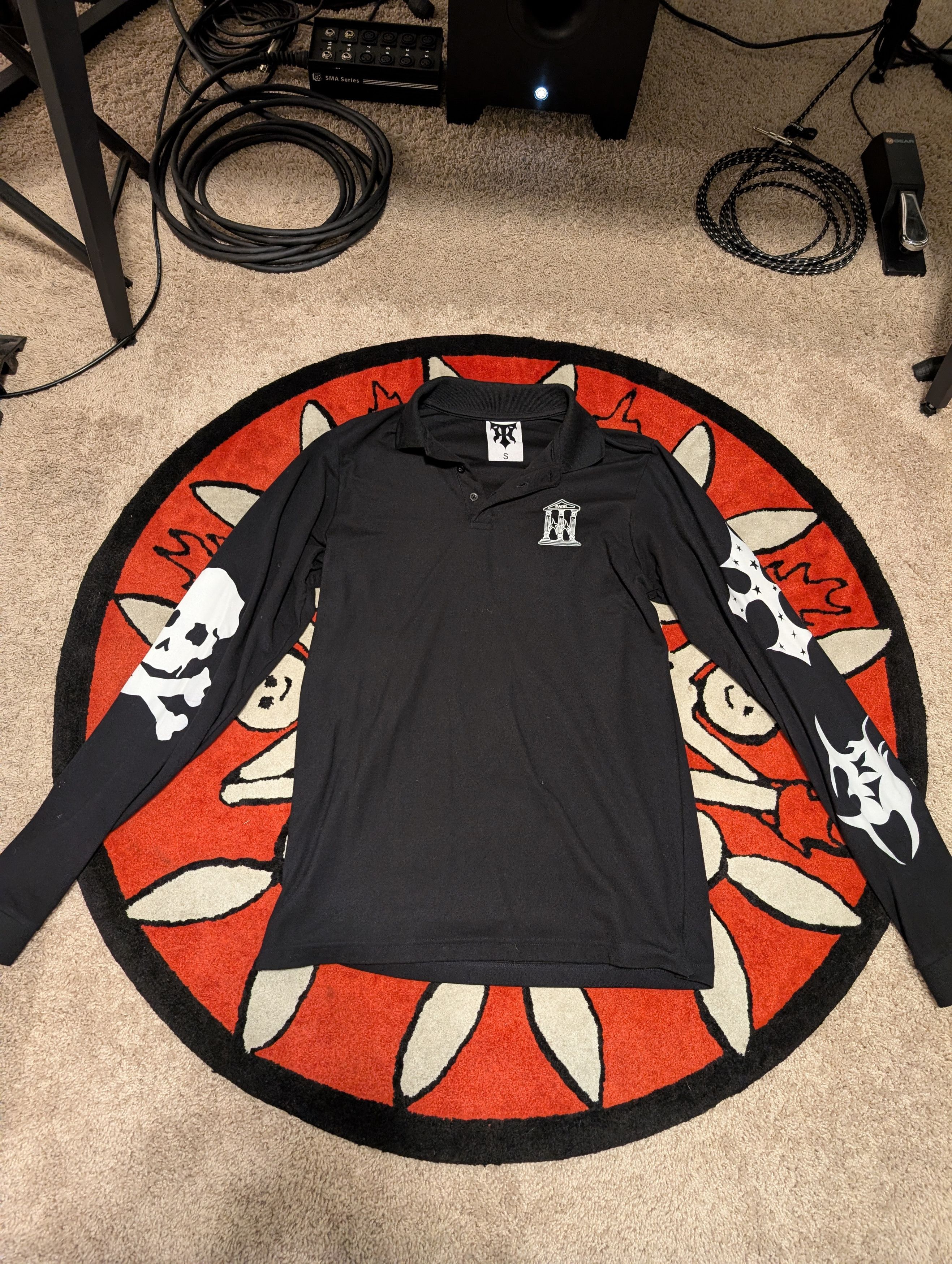 Drain Gang Thaiboy Digital Bank of Star Long Sleeve Polo Size US M / EU 48-50 / 2 - 1 Thumbnail