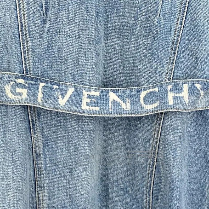 Givenchy Givenchy Blue Cotton Dress for Women . Size S / US 4 / IT 40 - 5 Thumbnail