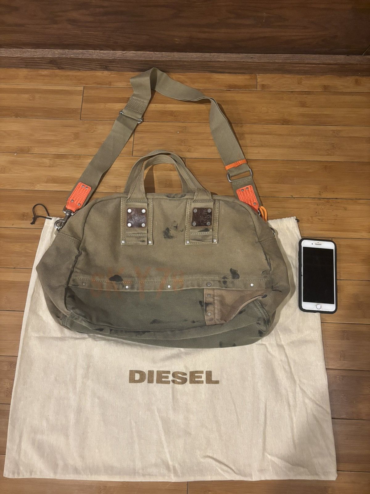 Diesel Big Diesel vintage bag.ob-902 Size ONE SIZE - 12 Thumbnail