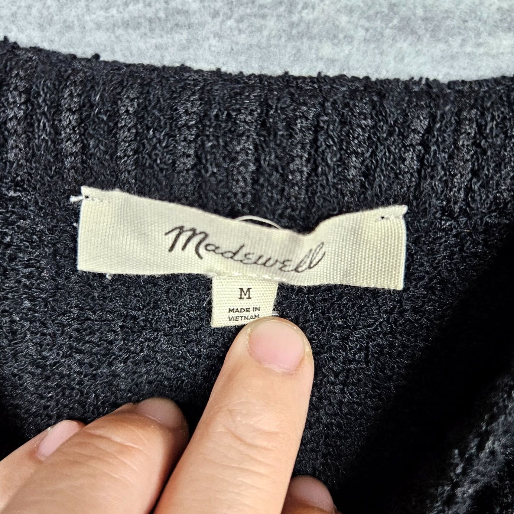 Madewell Madewell Tank Top Women Black Size M Sleeveless Cotton Blend Polyester Regular Short Sleeve Tank is not applicable Size M / US 6-8 / IT 42-44 - 7 Thumbnail