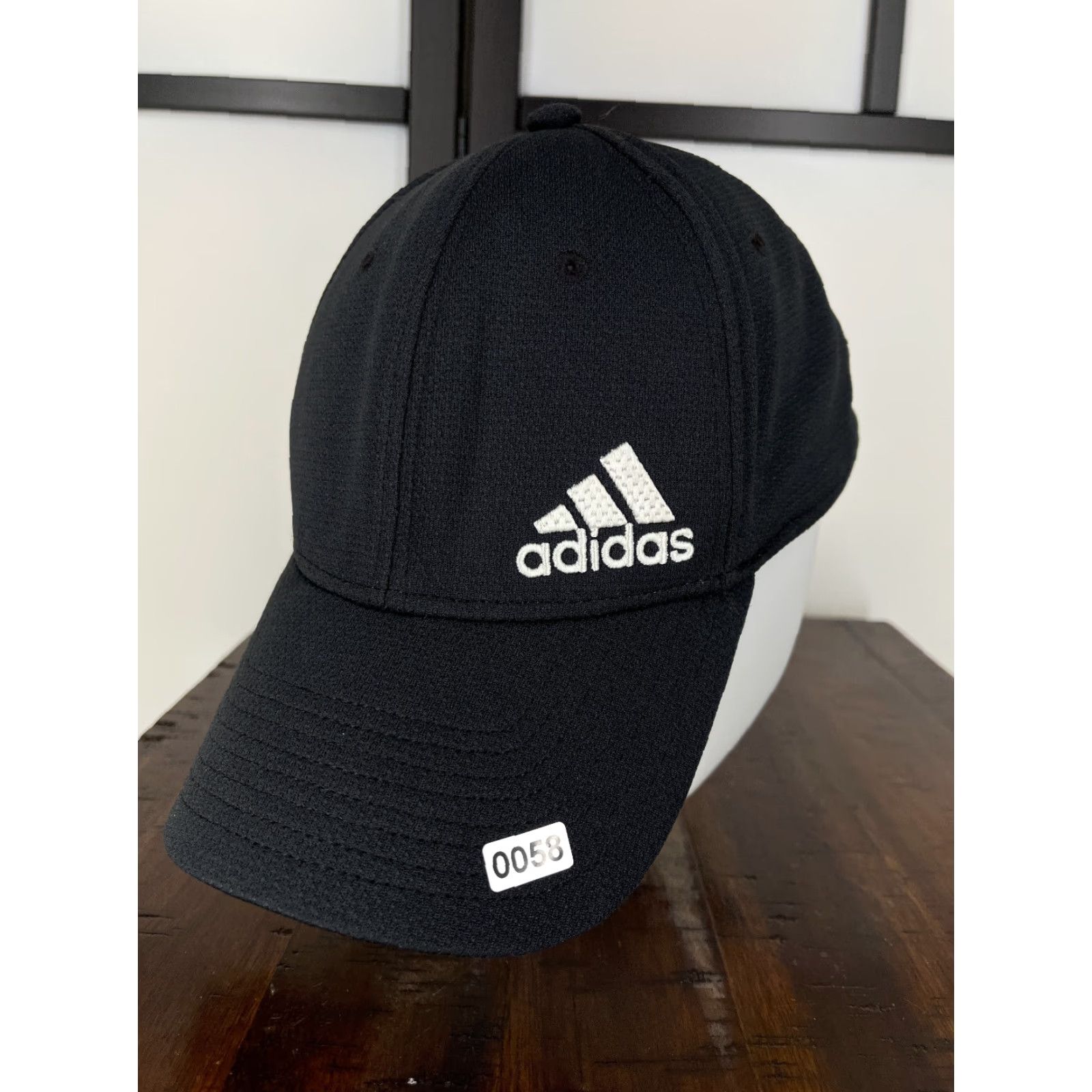 Adidas adidas Hat Cap Fitted Adult XL Dark Gray Poly Cotton Blend Aeroready Size ONE SIZE - 5 Thumbnail