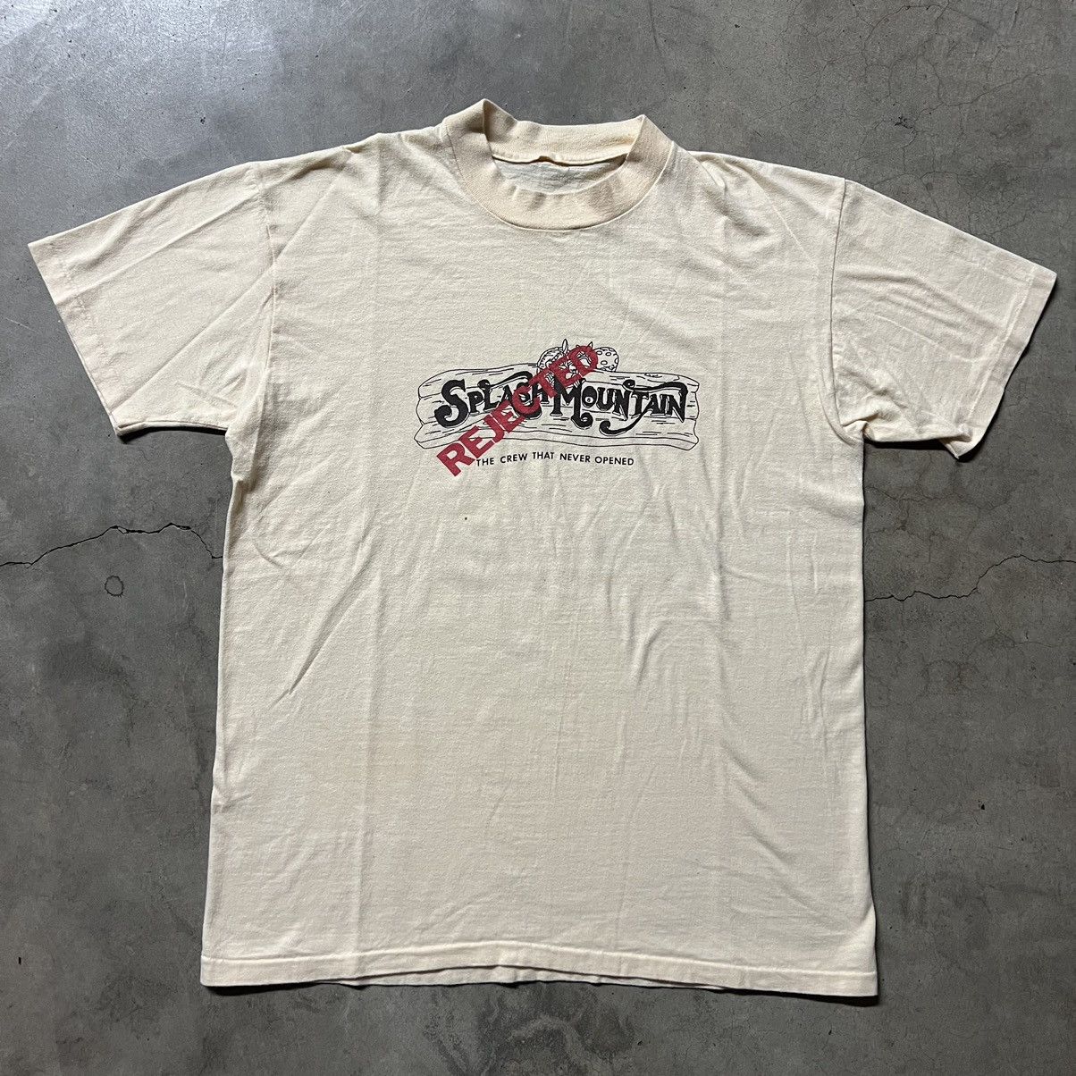 Disney × Mickey Mouse × Vintage Vintage 1988 Disneyland Splash Mt 