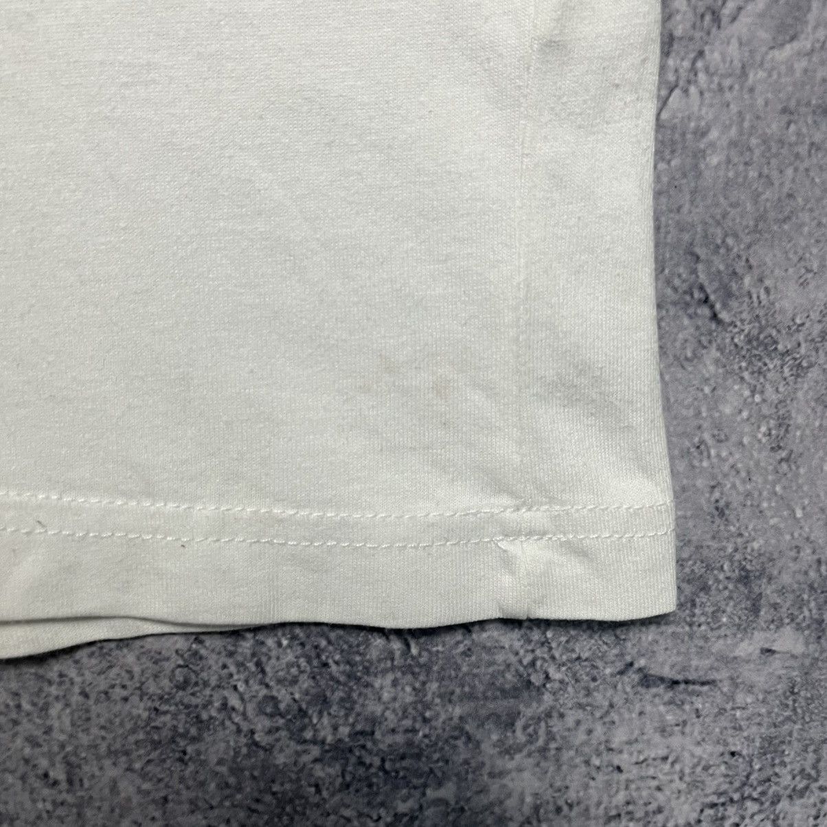Adidas Vintage Adidas White Tee V-Neck Y2K Streetwear Size US XL / EU 56 / 4 - 8 Thumbnail