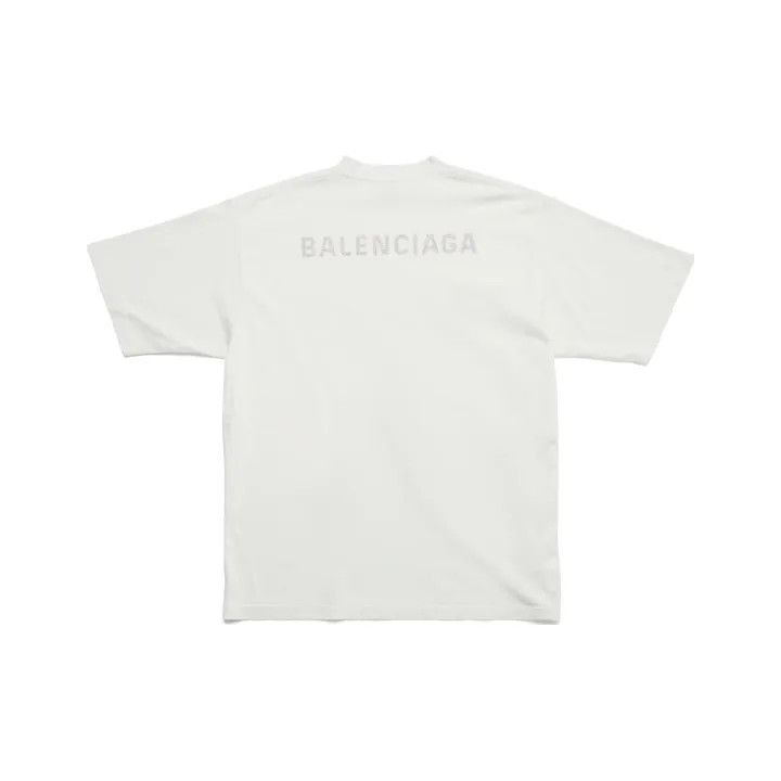 Balenciaga Balenciaga Letter Logo Crystal Embellished T-Shirt 0079 Size M / US 6-8 / IT 42-44 - 1 Thumbnail