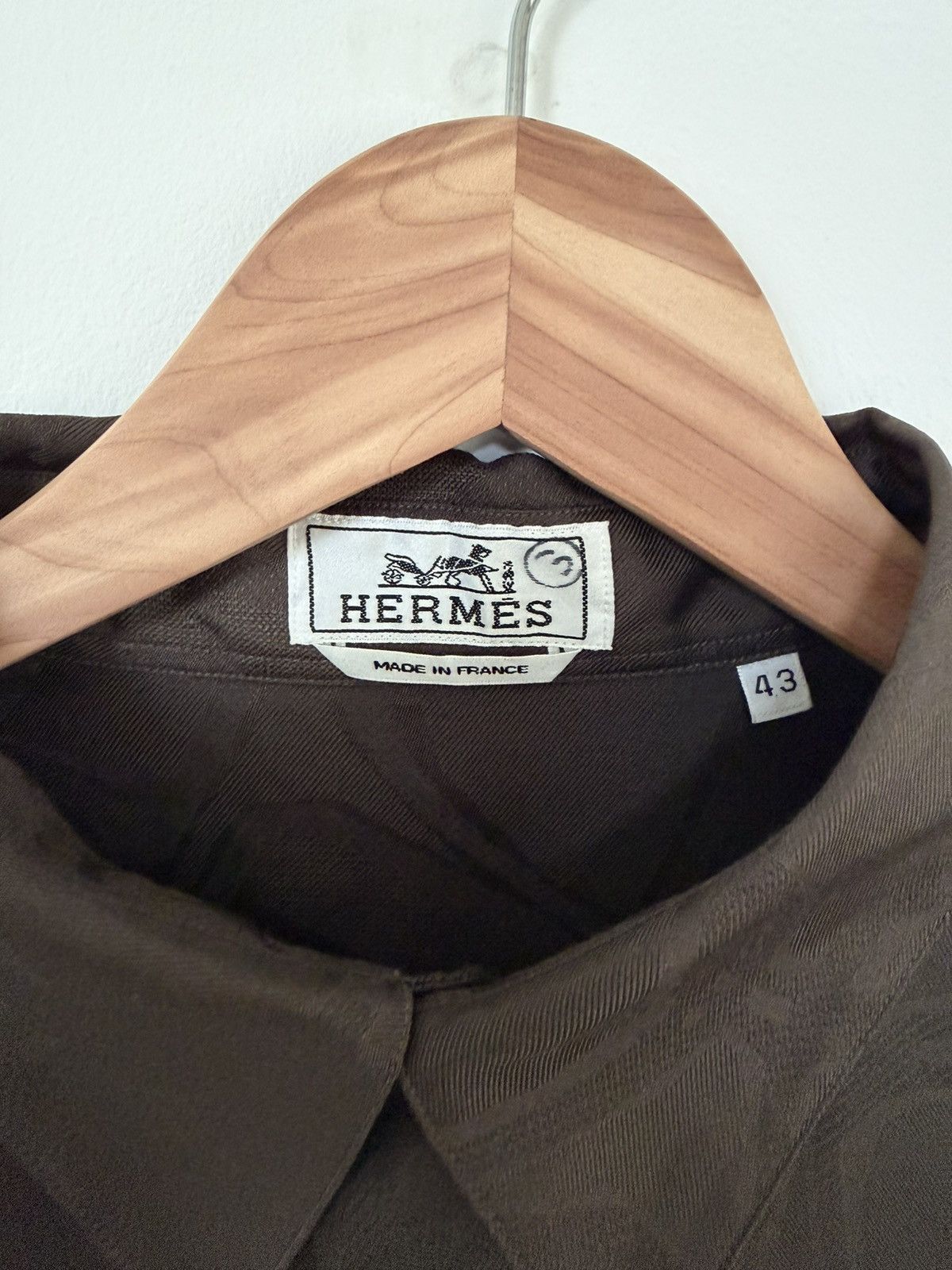 Hermes Hemes Silk Shirt Size US XL / EU 56 / 4 - 3 Thumbnail