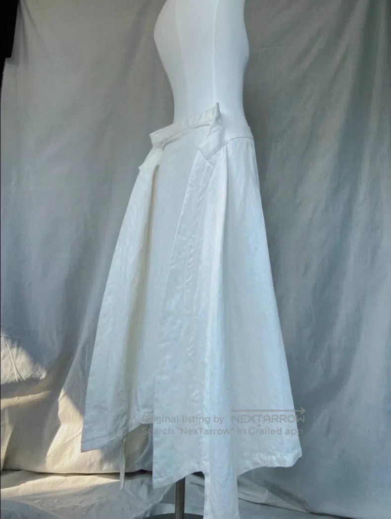 Junya Watanabe Junya Watanabe size XS White Fish Tail Skirt Size 23" - 1 Thumbnail