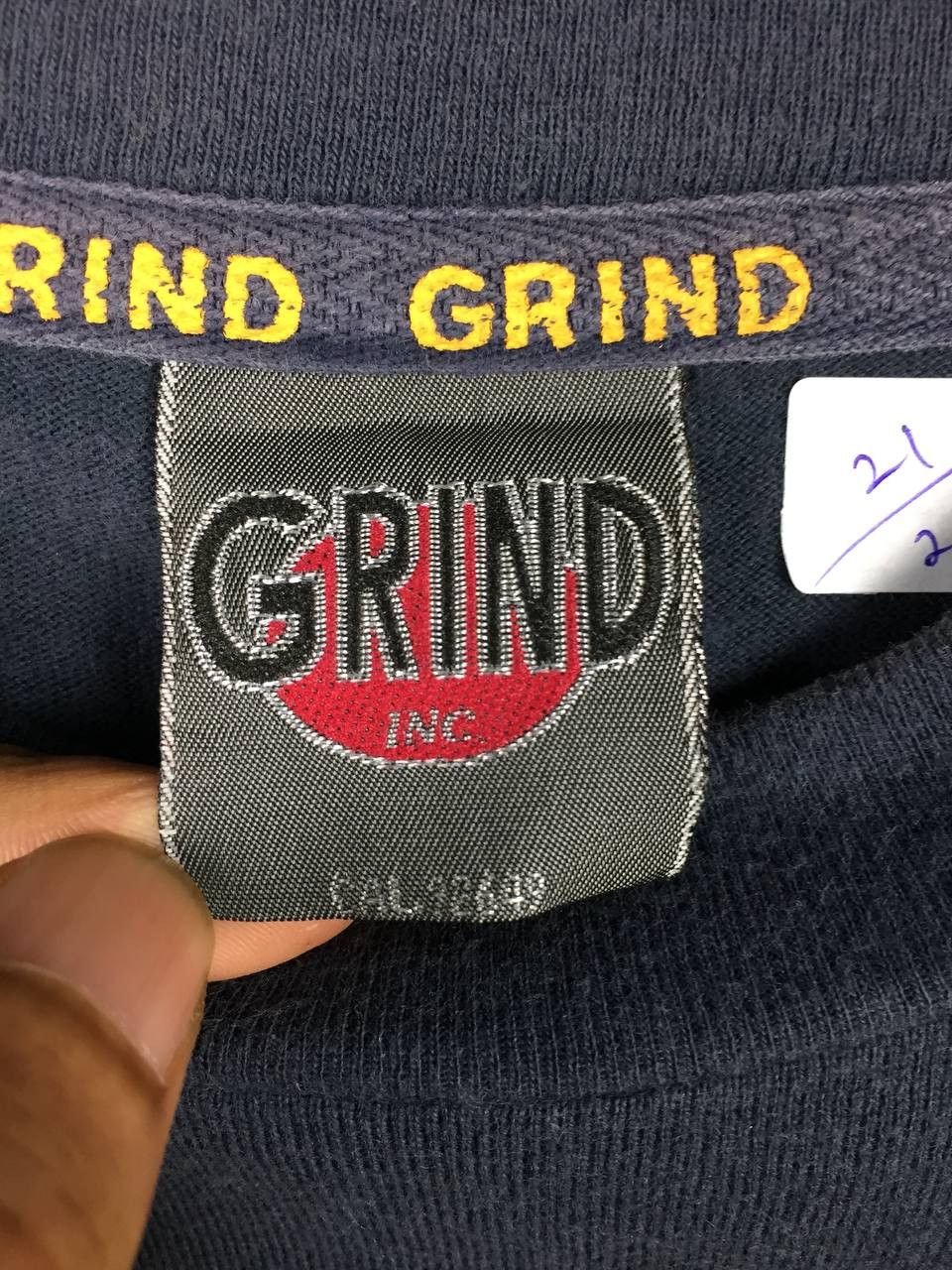 Vintage Vtg Grind Inc Skateboards Pin Bowling skate Tee Size US L / EU 52-54 / 3 - 9 Thumbnail