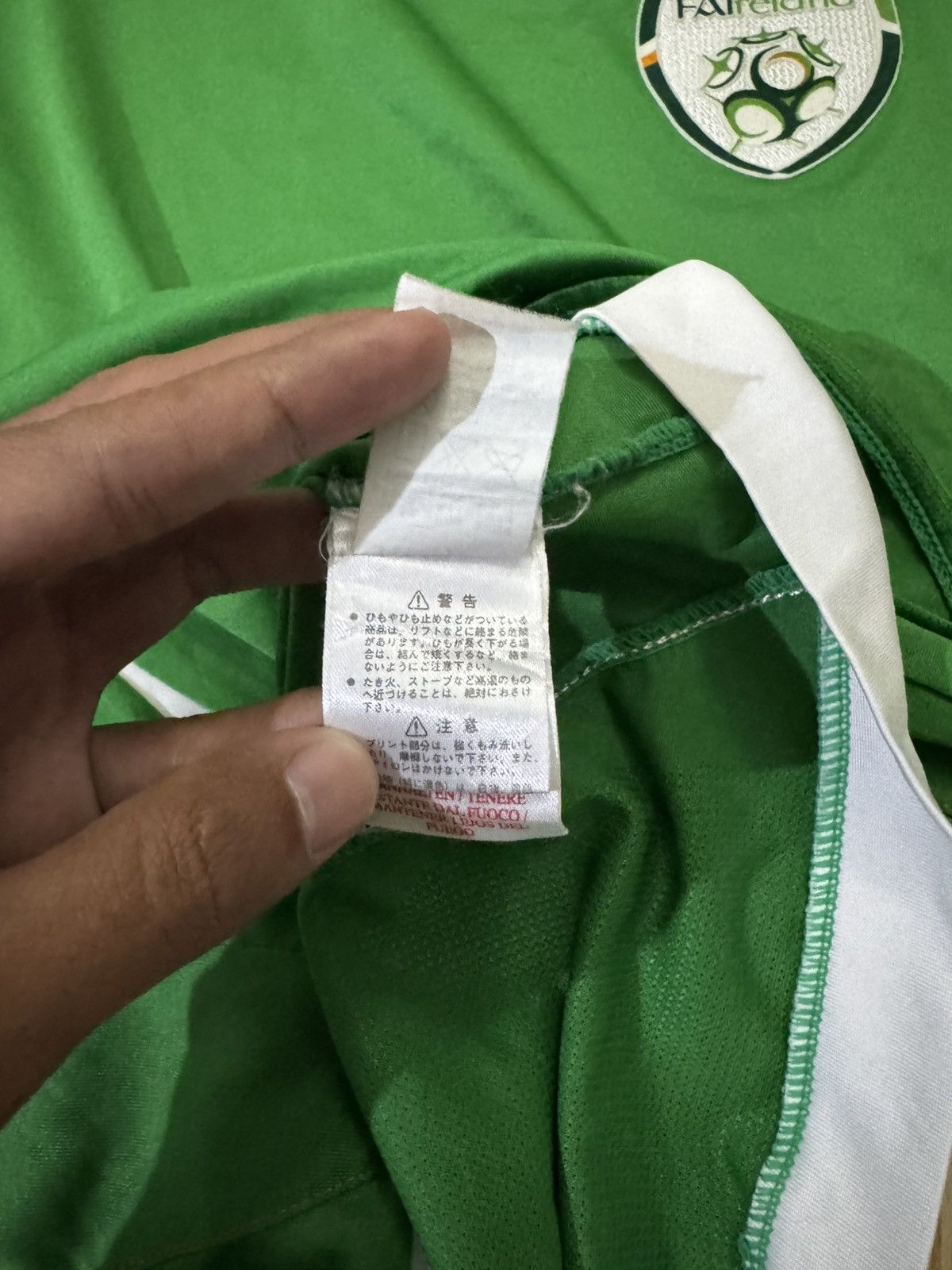 Umbro REPUBLIC OF IRELAND 2006-2008 HOME JERSEY BY UMBRO Size US L / EU 52-54 / 3 - 8 Thumbnail