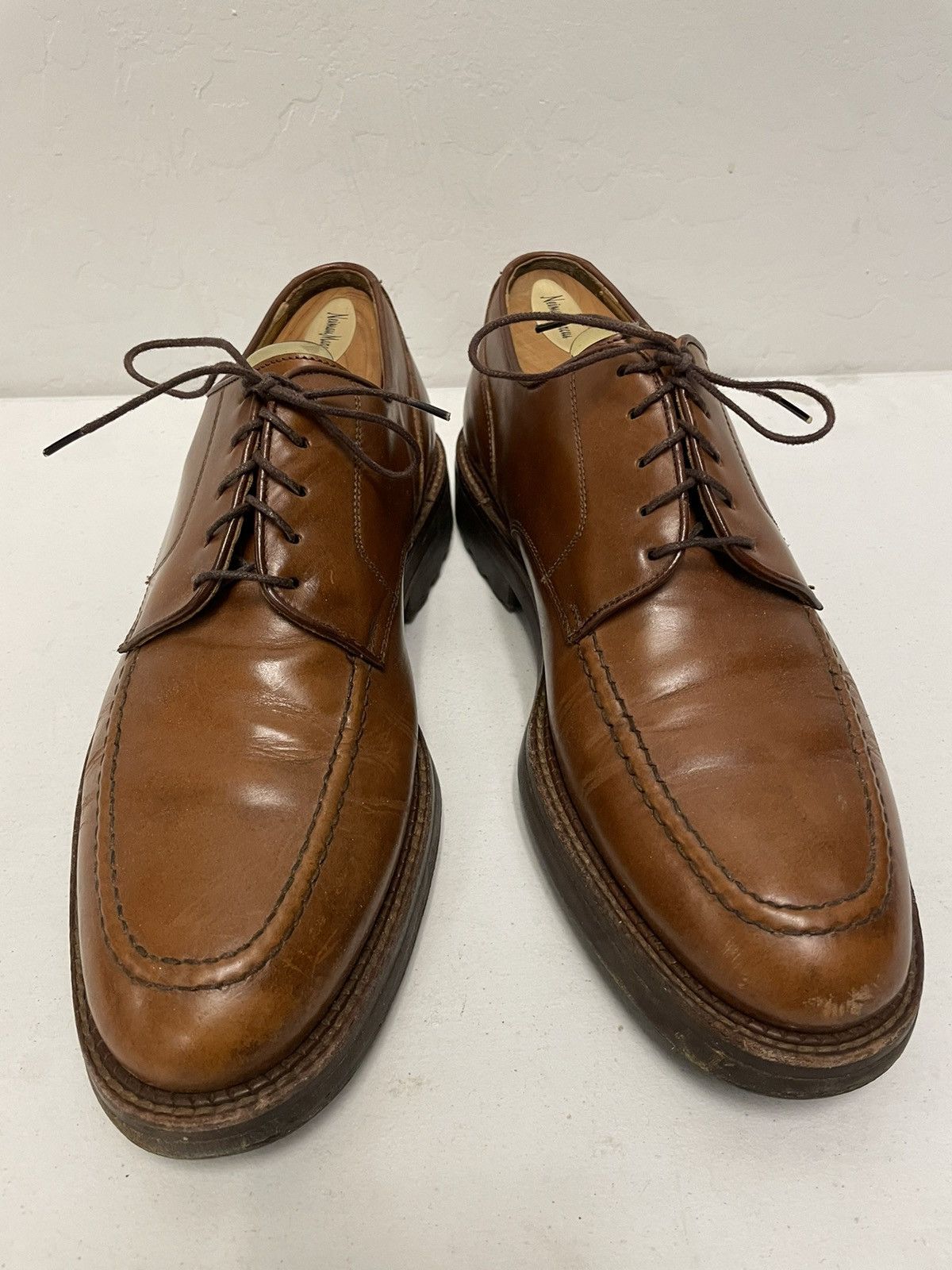 Polo Ralph Lauren Apron Toe Derbys Size US 9 / EU 42 - 1 Thumbnail