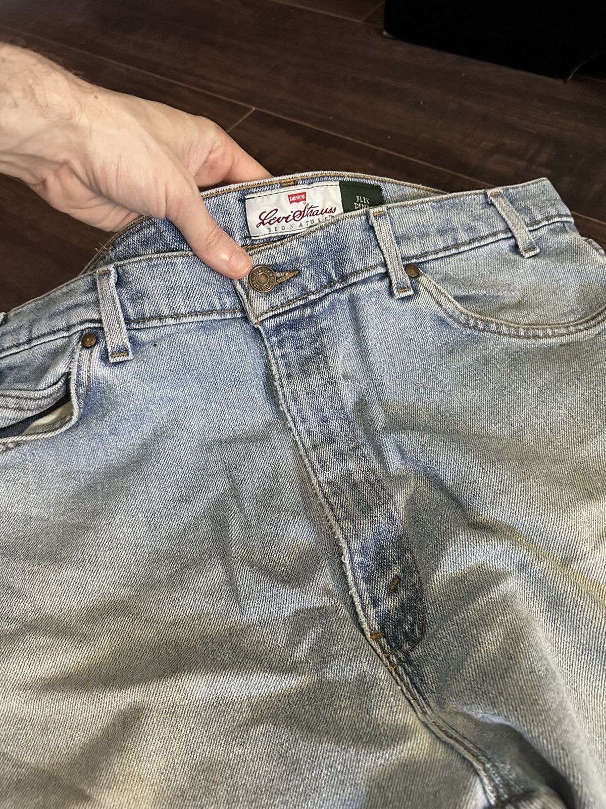 Levi's Vintage Clothing Vintage brown tab light blue flex denim jeans 38 Size US 38 / EU 54 - 4 Thumbnail