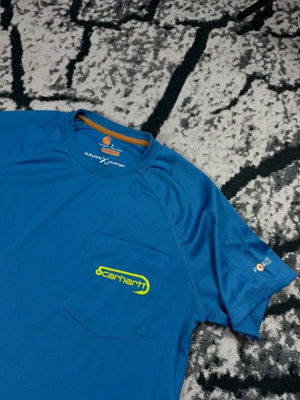 Carhartt Carhartt outfish blue fishing sports shirt S Size US S / EU 44-46 / 1 - 5 Thumbnail