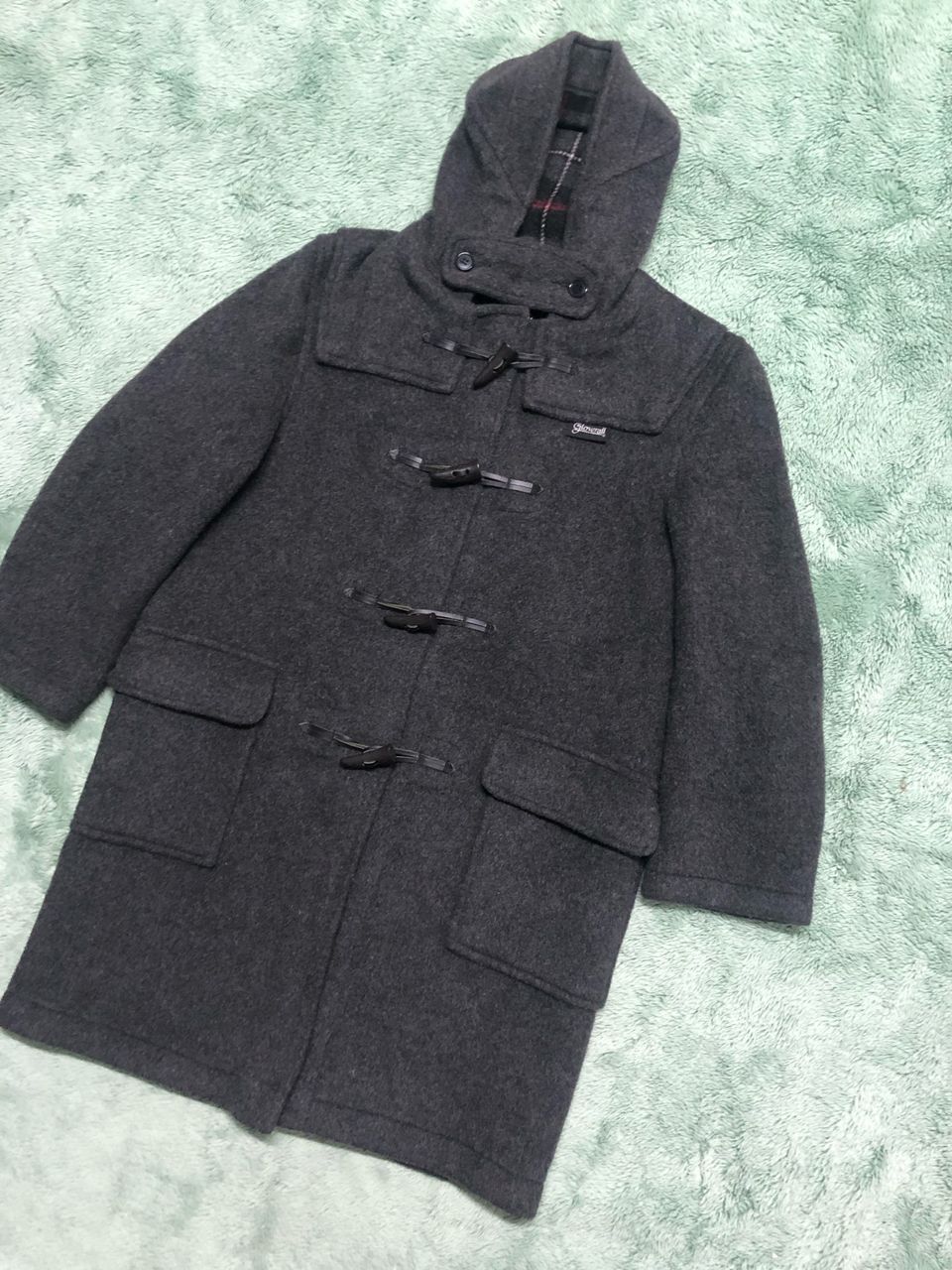 Gloverall VINTAGE GLOVERALL WOOL DUFFLE COAT HOODED Size US S / EU 44-46 / 1 - 5 Thumbnail