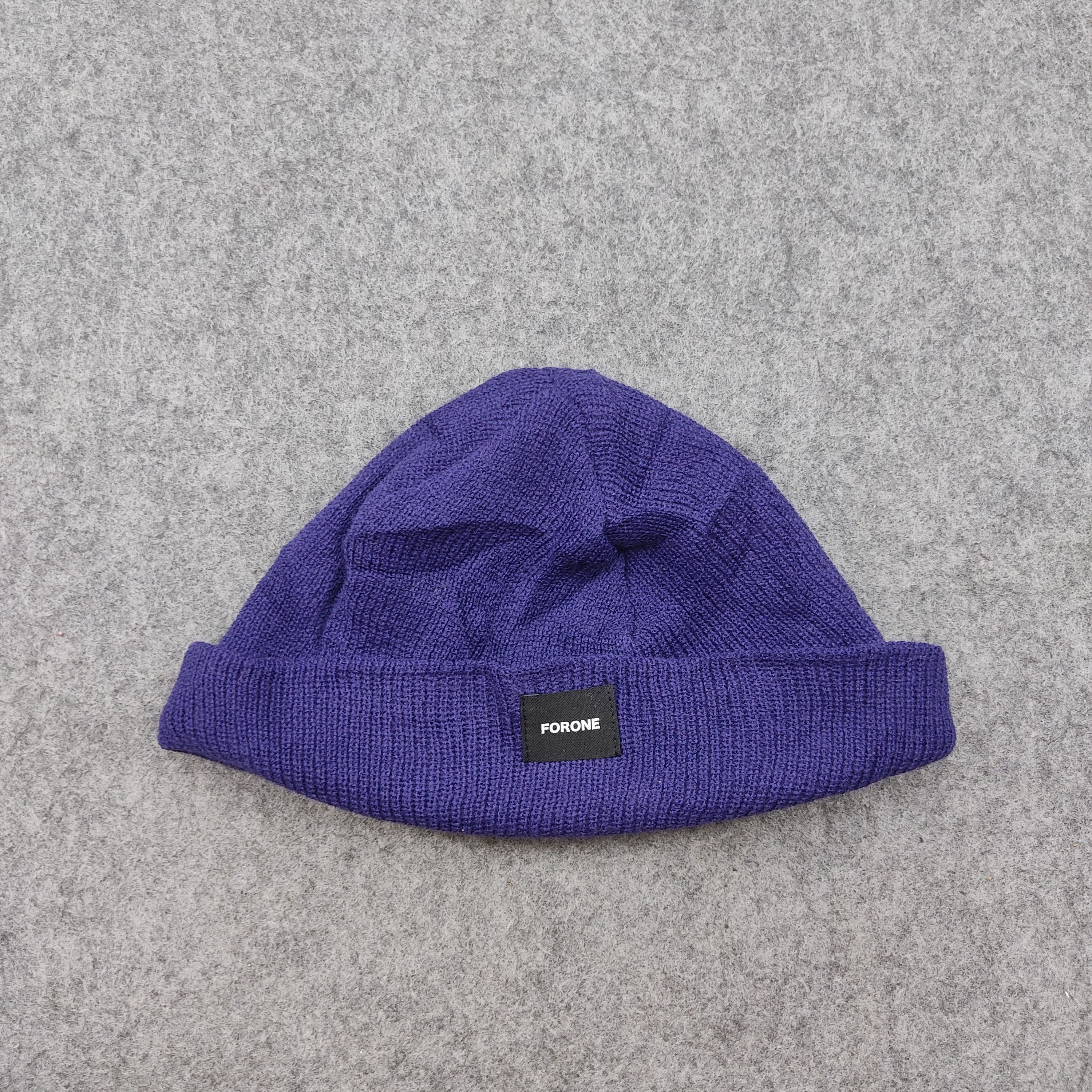Japanese Brand Japanese Brand FORONE Beanie / Snow Hat / Snow Cap Size ONE SIZE - 1 Thumbnail