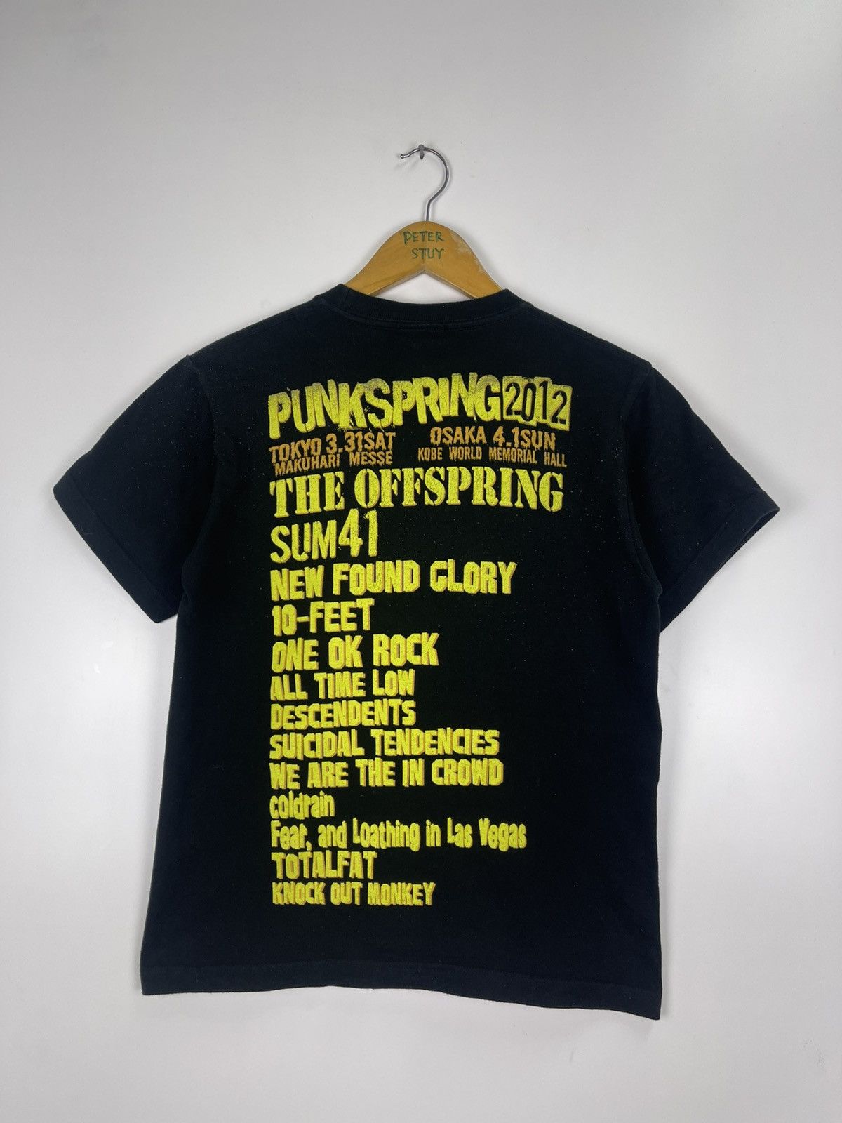 Band Tees 2012 Punk Spring Tour Band T-shirt Size US S / EU 44-46 / 1 - 3 Thumbnail