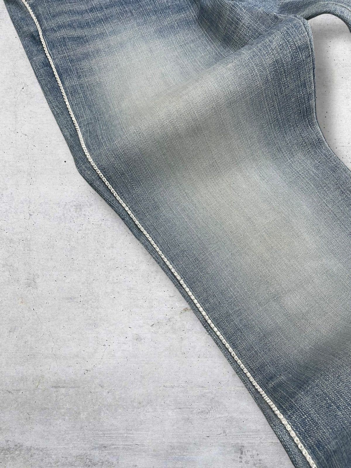 Yohji Yamamoto VINTAGE YOHJI YAMAMOTO JAPAN DESIGNER FLARED DIAMOND DENIM Size US 30 / EU 46 - 8 Thumbnail