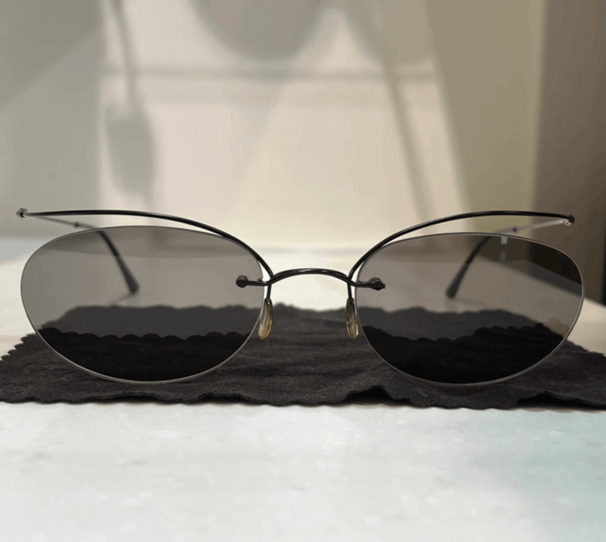 Chanel × Vintage CHANEL SUNGLASSES 2106 LOGO ICONIC Mask CC Vintage Size ONE SIZE - 2 Thumbnail
