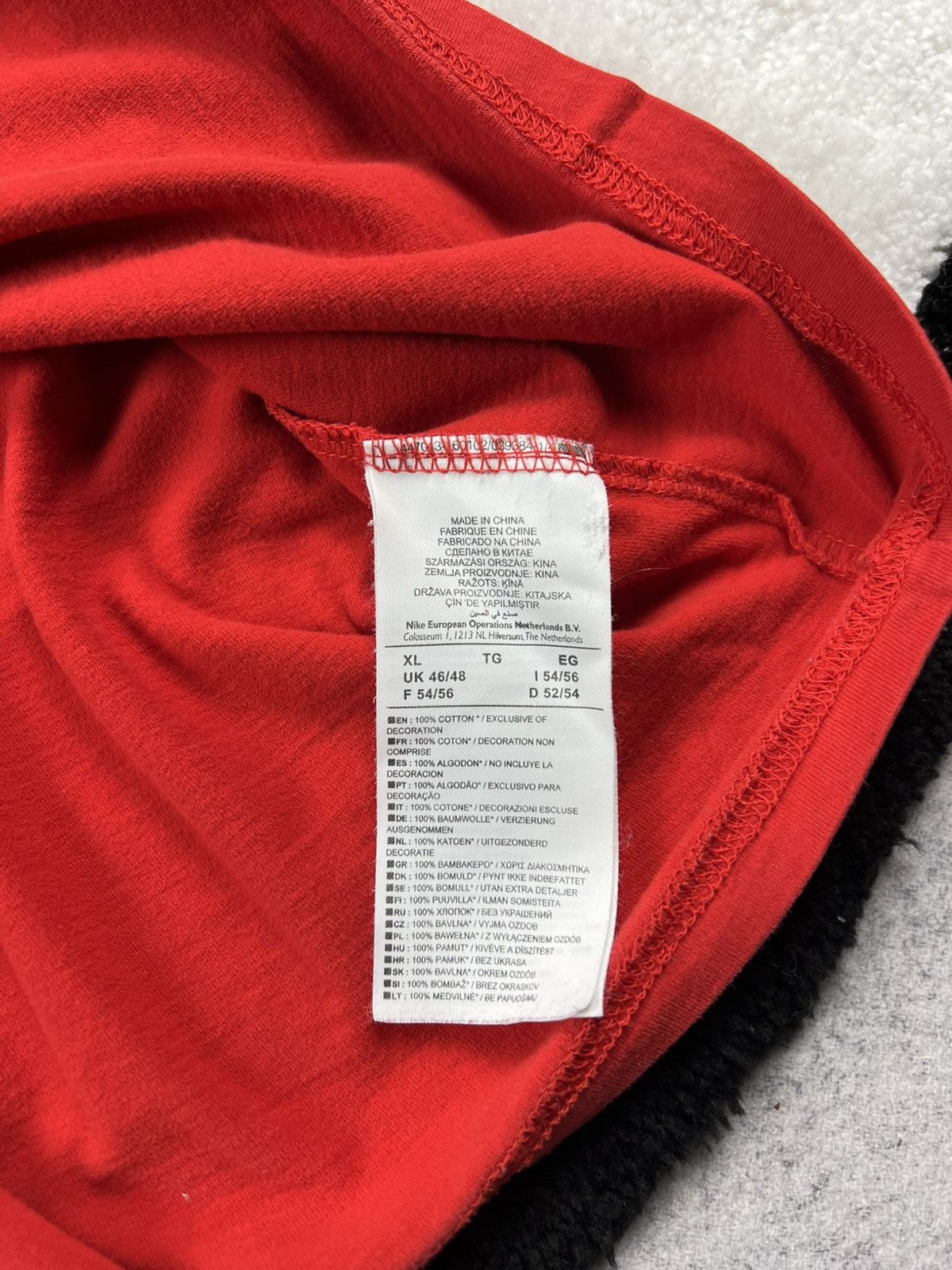 Vintage Vintage Nike RF Roger Foderer Oversized Red Y2K Tee Shirt Size US XL / EU 56 / 4 - 7 Thumbnail