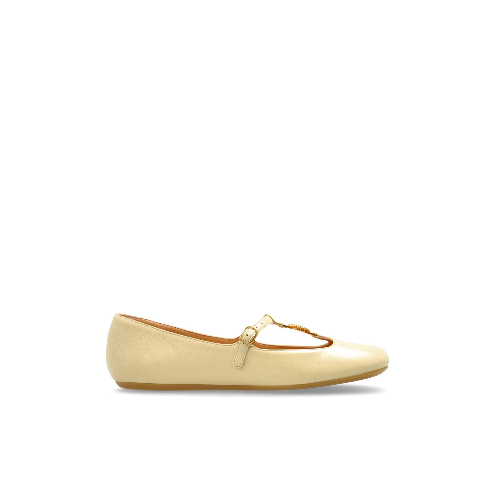Chloe Chloe Leonare Cream Leather Ballerina Flats New & Authentic Size US 7 / IT 37 - 1 Thumbnail