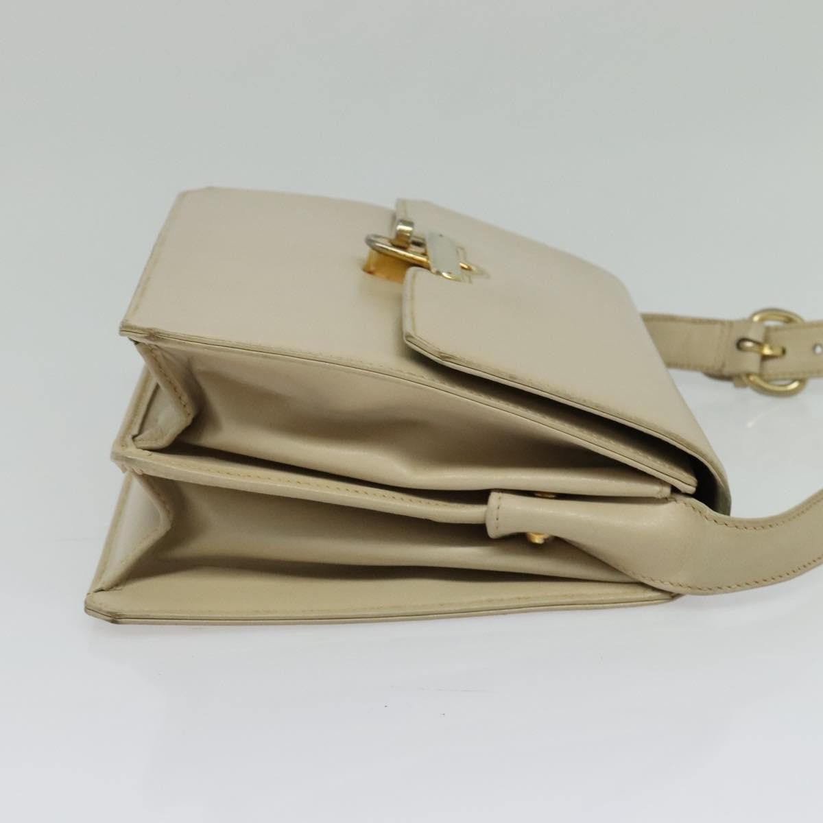 Gucci GUCCI Shoulder Bag Leather Cream Gold Size ONE SIZE - 5 Thumbnail