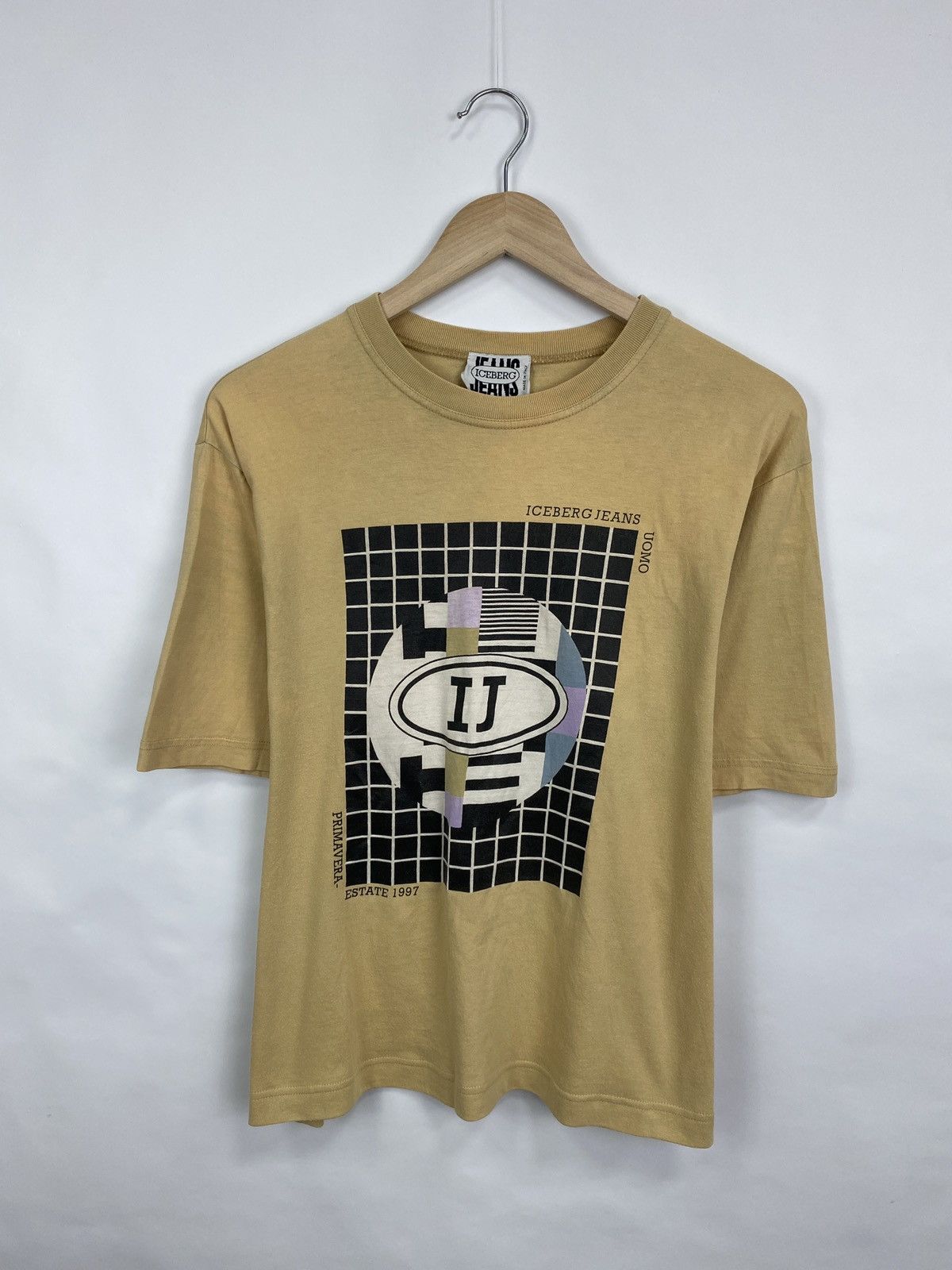 Iceberg Vintage 1997 Iceberg Primavera T-Shirt Rare Retro Hype Y2K Size US M / EU 48-50 / 2 - 3 Thumbnail