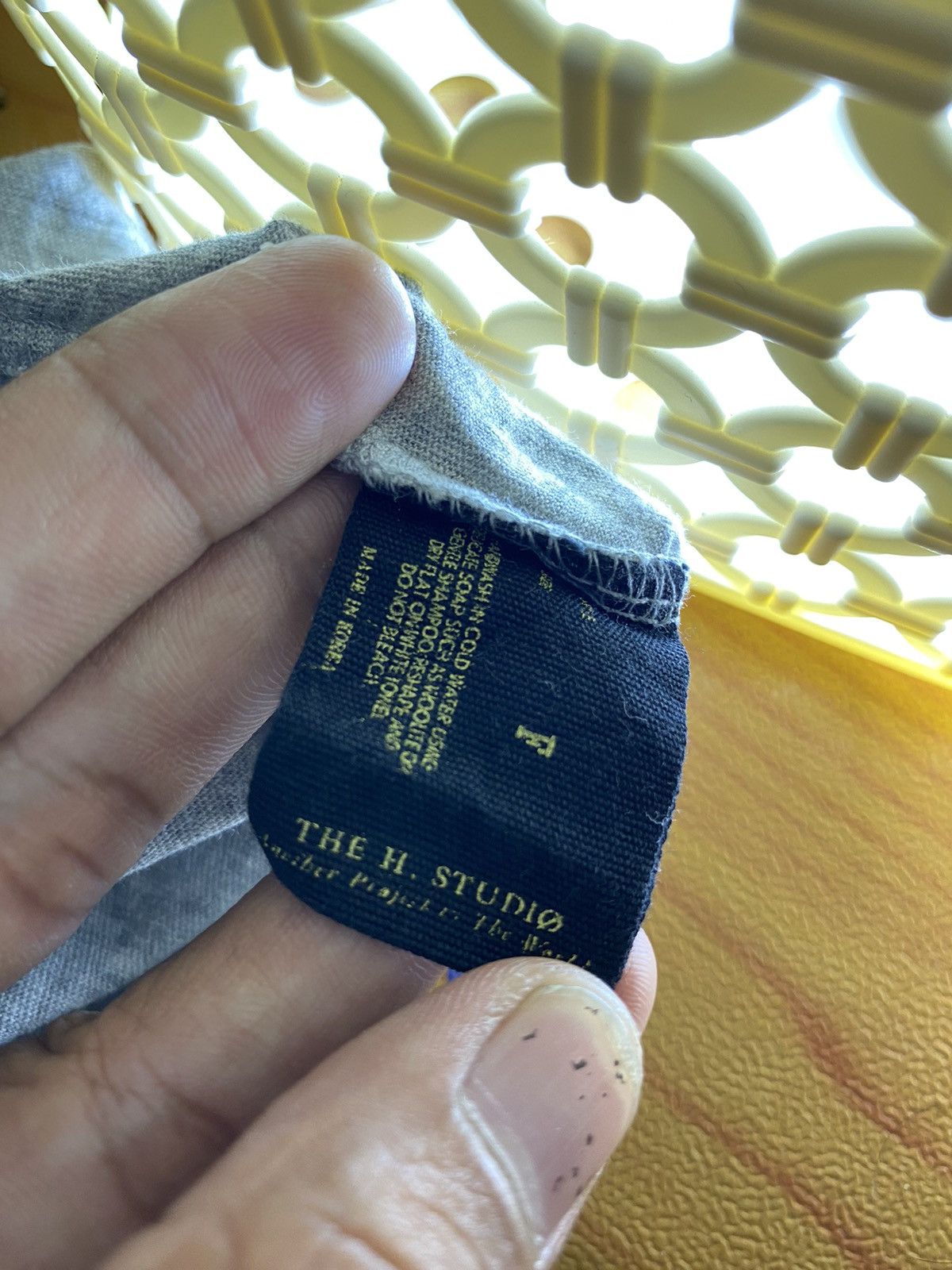 If Six Was Nine × Japanese Brand × Le Grande Bleu (L.G.B.) The H,studio another project vs the world distressed tee Size US M / EU 48-50 / 2 - 7 Thumbnail