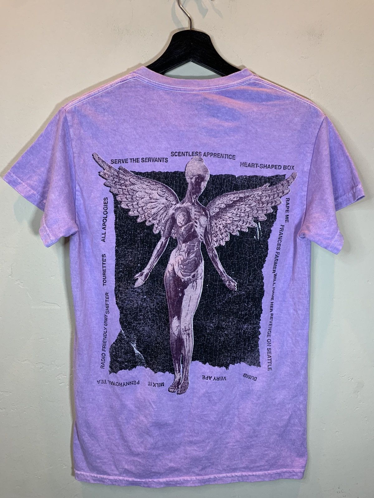 Band Tees × Nirvana *RARE* New Nirvana BANNED In Utero Art Band Album T-Shirt S Size US S / EU 44-46 / 1 - 2 Thumbnail