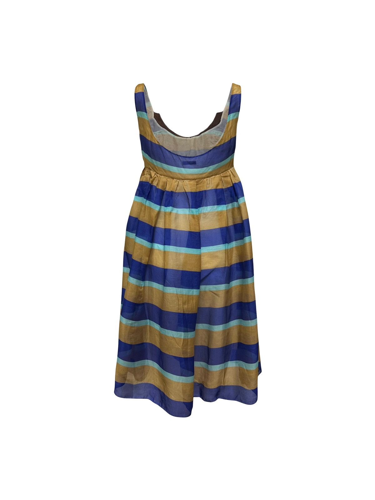 Miu Miu MIU MIU Spring Summer 2005 Striped Dress Size M / US 6-8 / IT 42-44 - 2 Thumbnail
