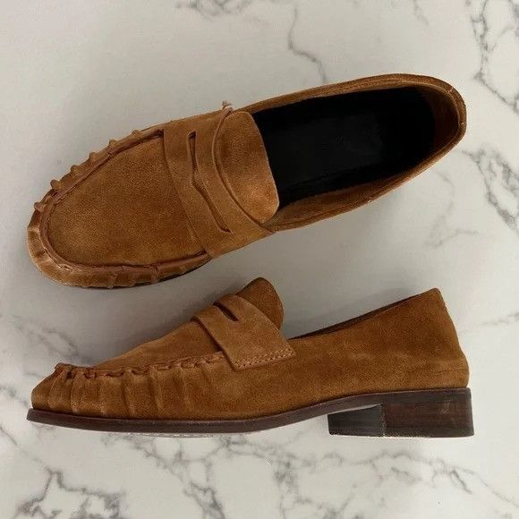 Rag & Bone Rag & Bone Sid Loafers – Tobacco Suede Size US 9.5 / IT 39.5 - 5 Thumbnail
