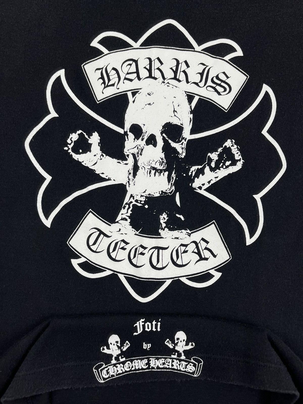 Chrome Hearts Chrome Hearts Vintage Foti Harris Teeter Baby Tee Tshirt Size ONE SIZE - 3 Thumbnail