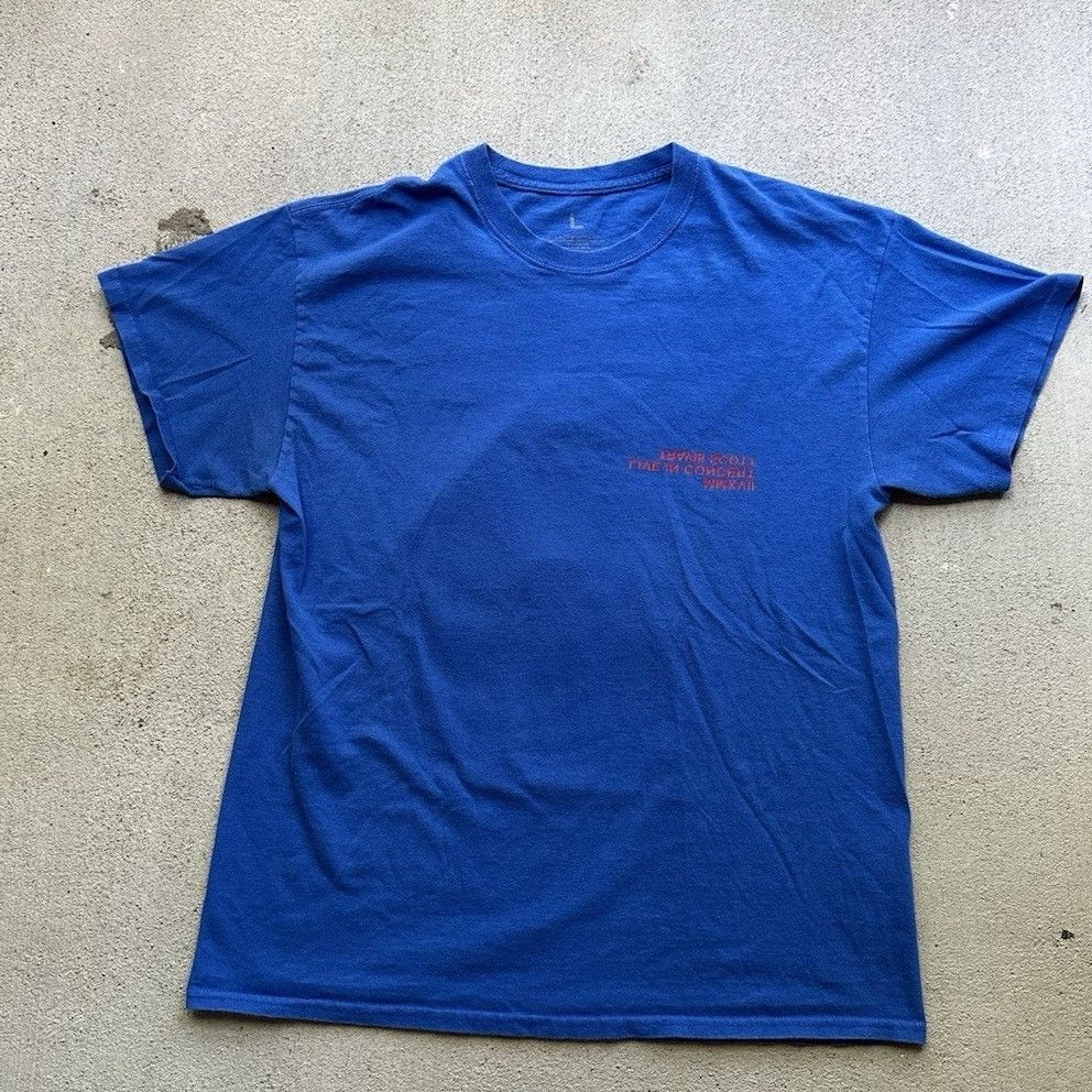 Rap Tees × Travis Scott Rare Travis Scott Birds Eye View 2017 Tour Tee Mens Large Size US L / EU 52-54 / 3 - 3 Thumbnail