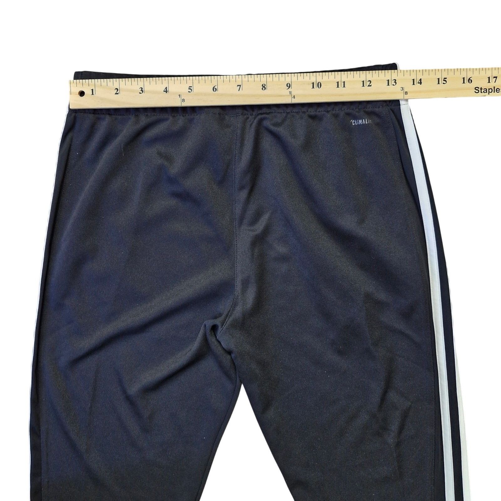 Adidas Adidas Climalite Joggers Womens Size S Black w White Stripes Size 27" / US 4 / IT 40 - 5 Thumbnail