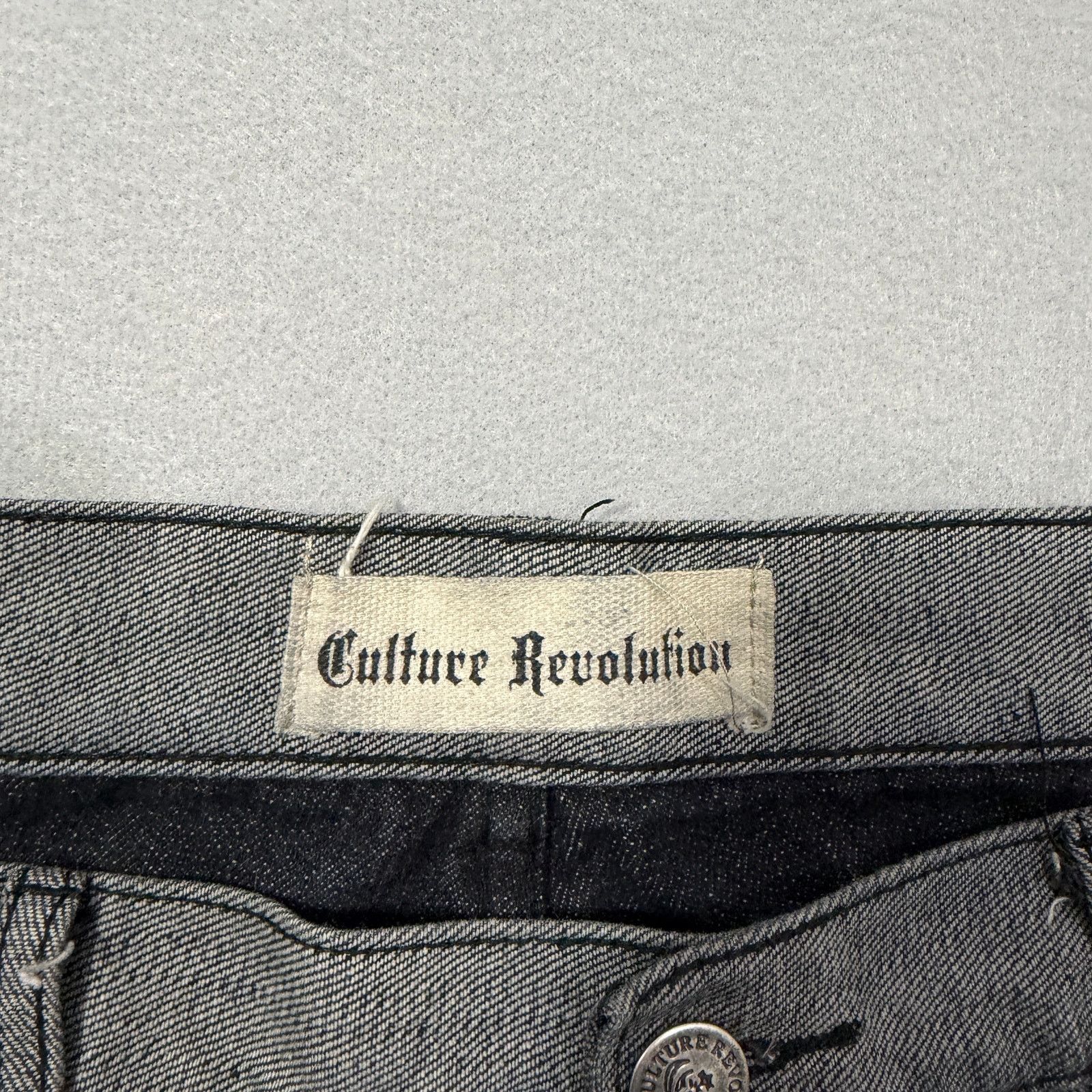 Vintage Vintage Culture Revolution Jeans 38x32 Baggy y2k Grunge Size US 38 / EU 54 - 3 Thumbnail