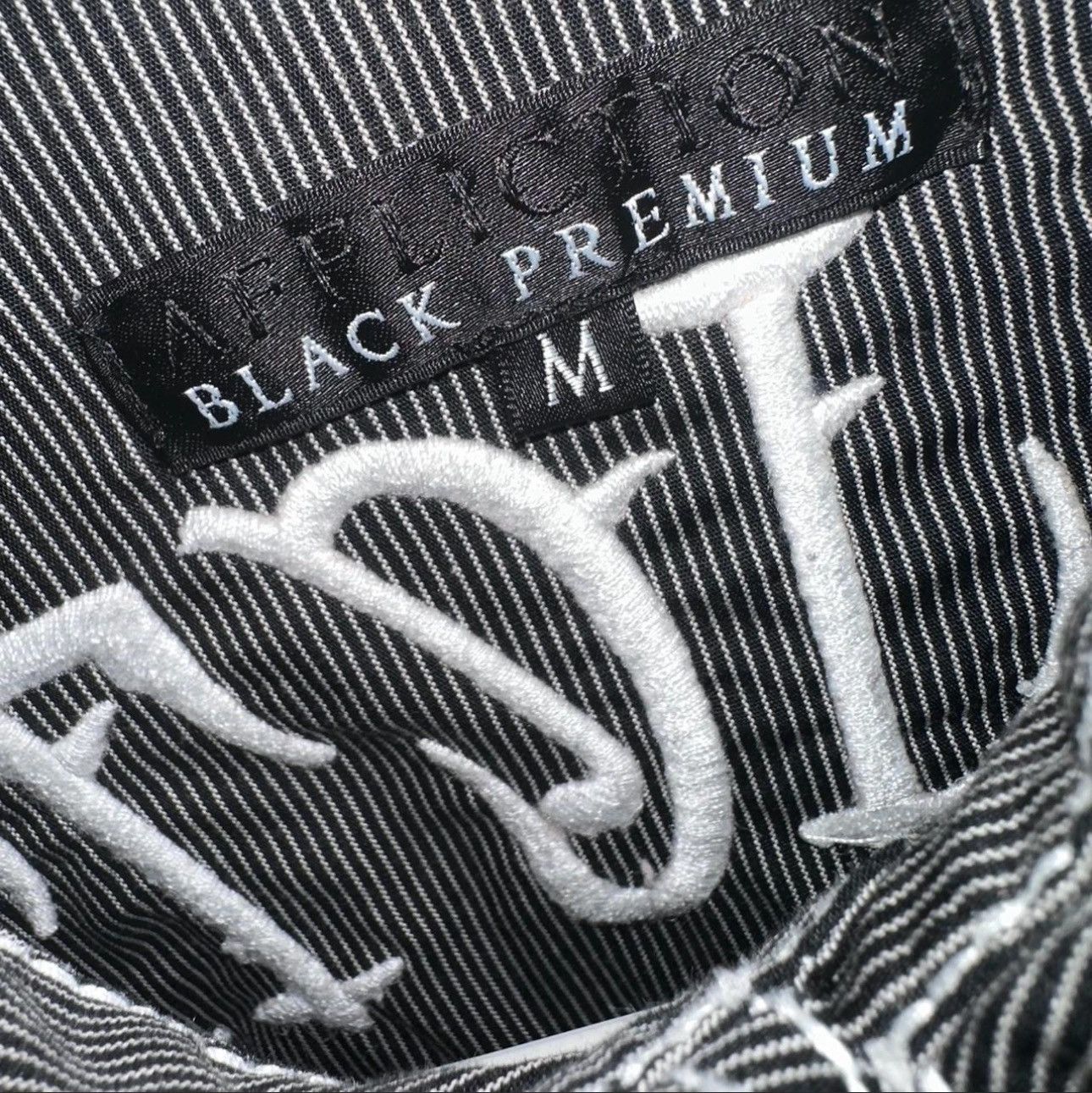 Affliction Affliction Black Premium pinstripe button-up shirt Size US M / EU 48-50 / 2 - 5 Thumbnail