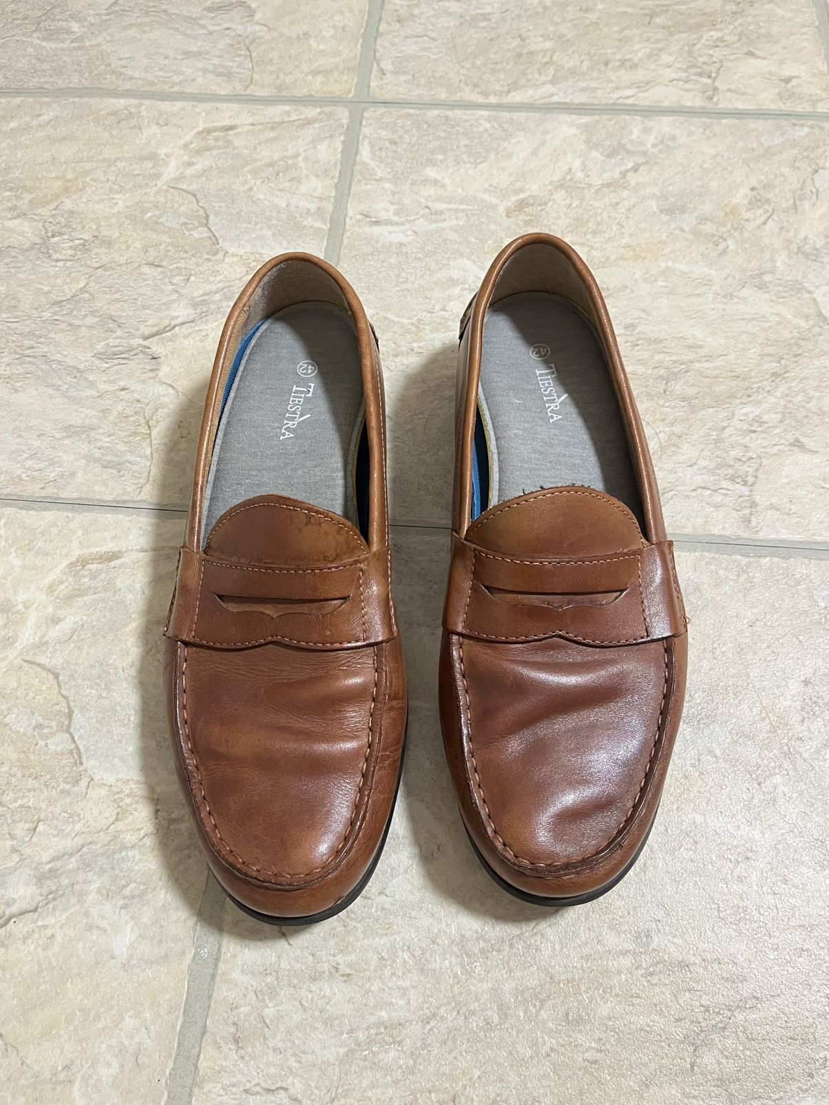 Other Vintage Tan Loafers Size US 9 / EU 42 - 1 Thumbnail