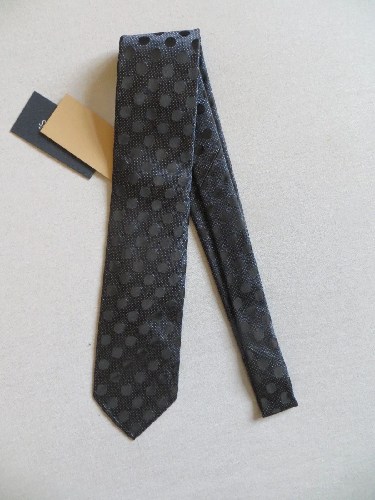 Drake's RAW EDGE SILK TIE Size ONE SIZE - 3 Thumbnail