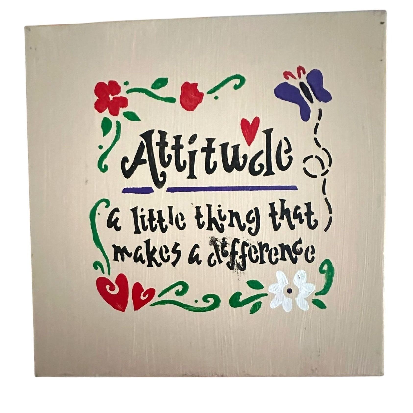 Handmade × Vintage Vintage 70's Hand Painted Box Art Photo Storage Attitude Mak Size ONE SIZE - 1 Thumbnail