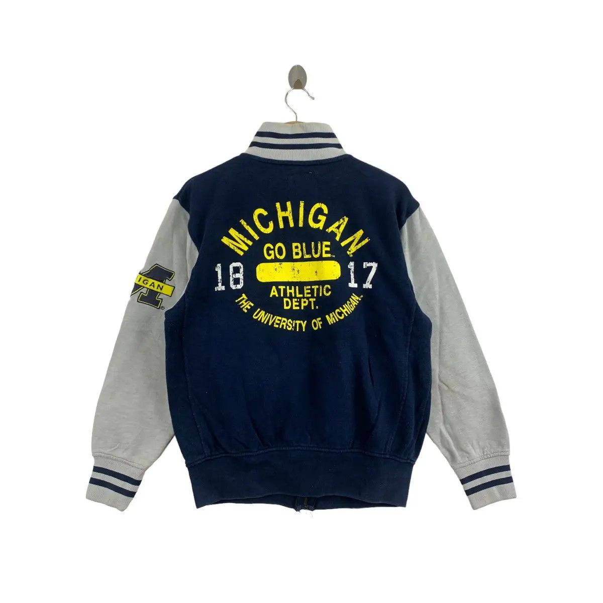 Designer Vtg MICHIGAN UNIVERSITY Go Blue Athletic Dept College Size S / US 4 / IT 40 - 7 Thumbnail