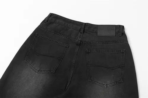 Japanese Brand High street punk men's casual washed gradient jeans y2k Size US 32 / EU 48 - 4 Thumbnail