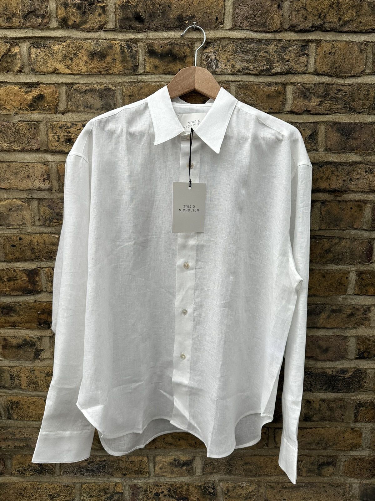 Men’s Rafe shirt in Milk colour