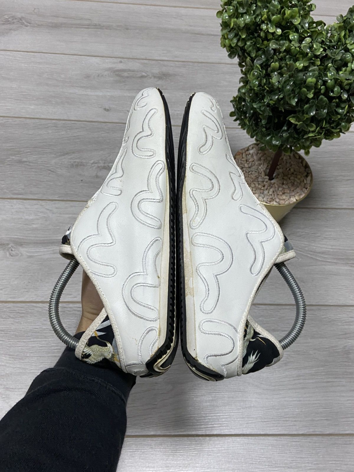 Evisu Evisu monogram big logo sneakers low top Size US 7 / EU 40 - 12 Thumbnail