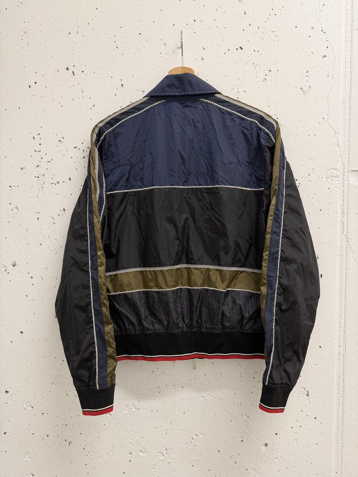Dior Dior Homme Sample Track Nylon Panelled Zip-Up Jacket Size US M / EU 48-50 / 2 - 9 Thumbnail