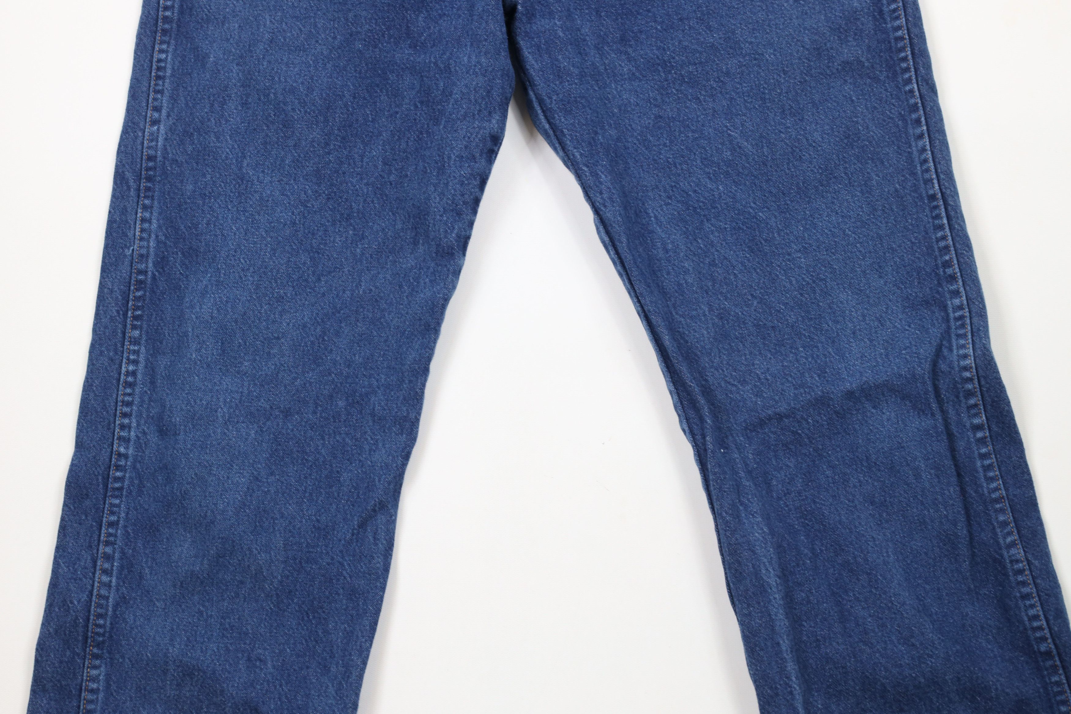 Vintage × Wrangler Vintage Wrangler Western Cowboy Straight Leg Denim Jeans Size US 33 - 3 Thumbnail