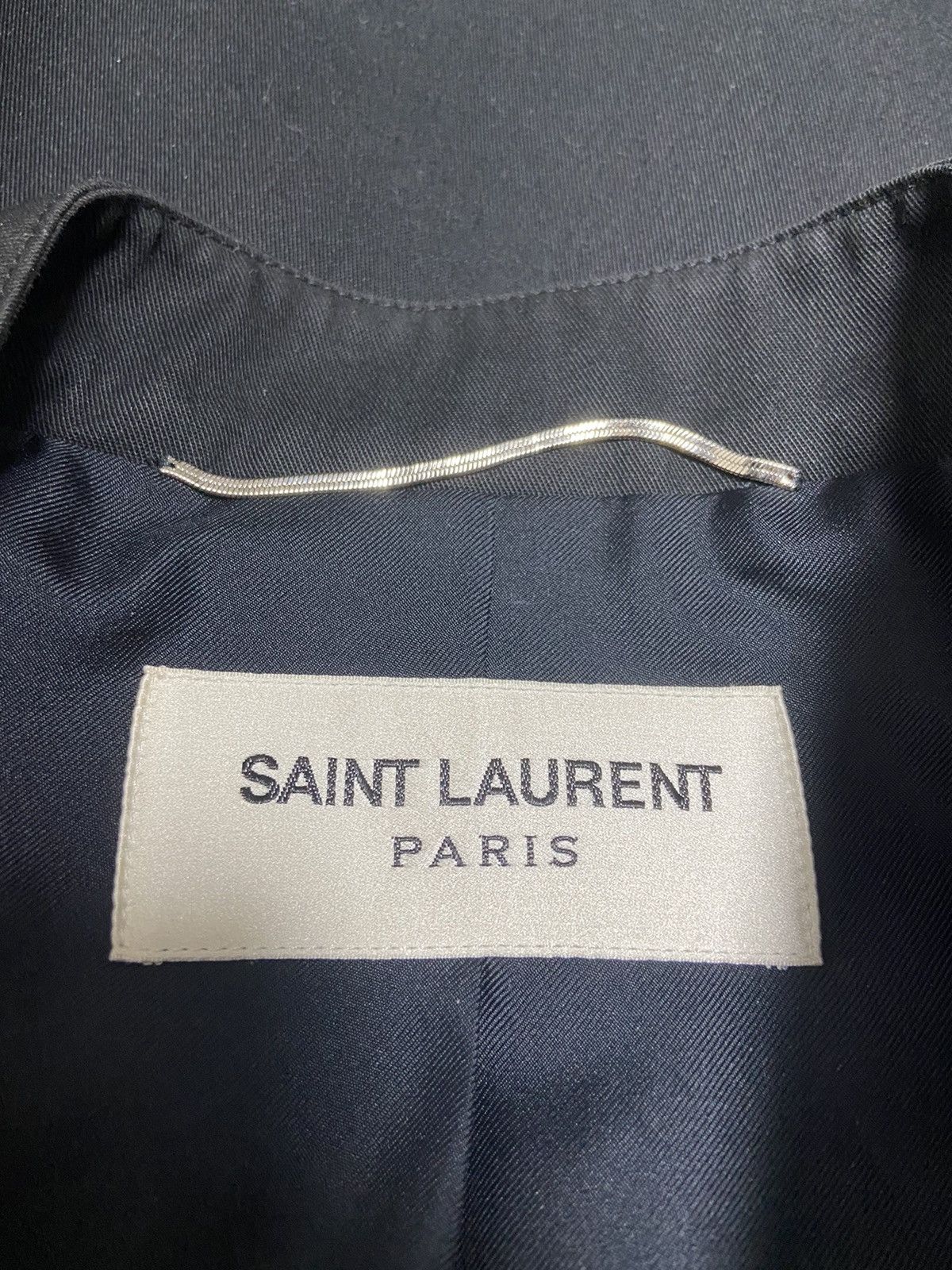 Hedi Slimane × Saint Laurent Paris 44 Saint Laurent stand collar coat jacket Size US S / EU 44-46 / 1 - 4 Thumbnail