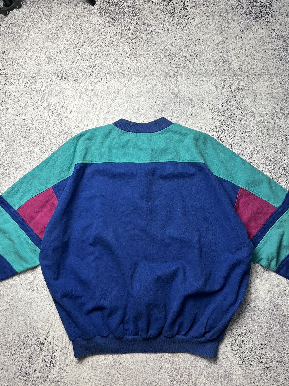 Adidas Vintage Adidas Sports Sweatshirt Half Y2K zip 90s 80s Size US M / EU 48-50 / 2 - 19 Thumbnail