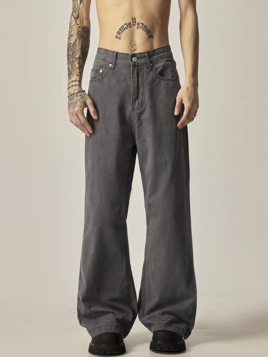 Japanese Brand × Jean Retro vibe casual straight work jeans Size US 31 - 4 Thumbnail