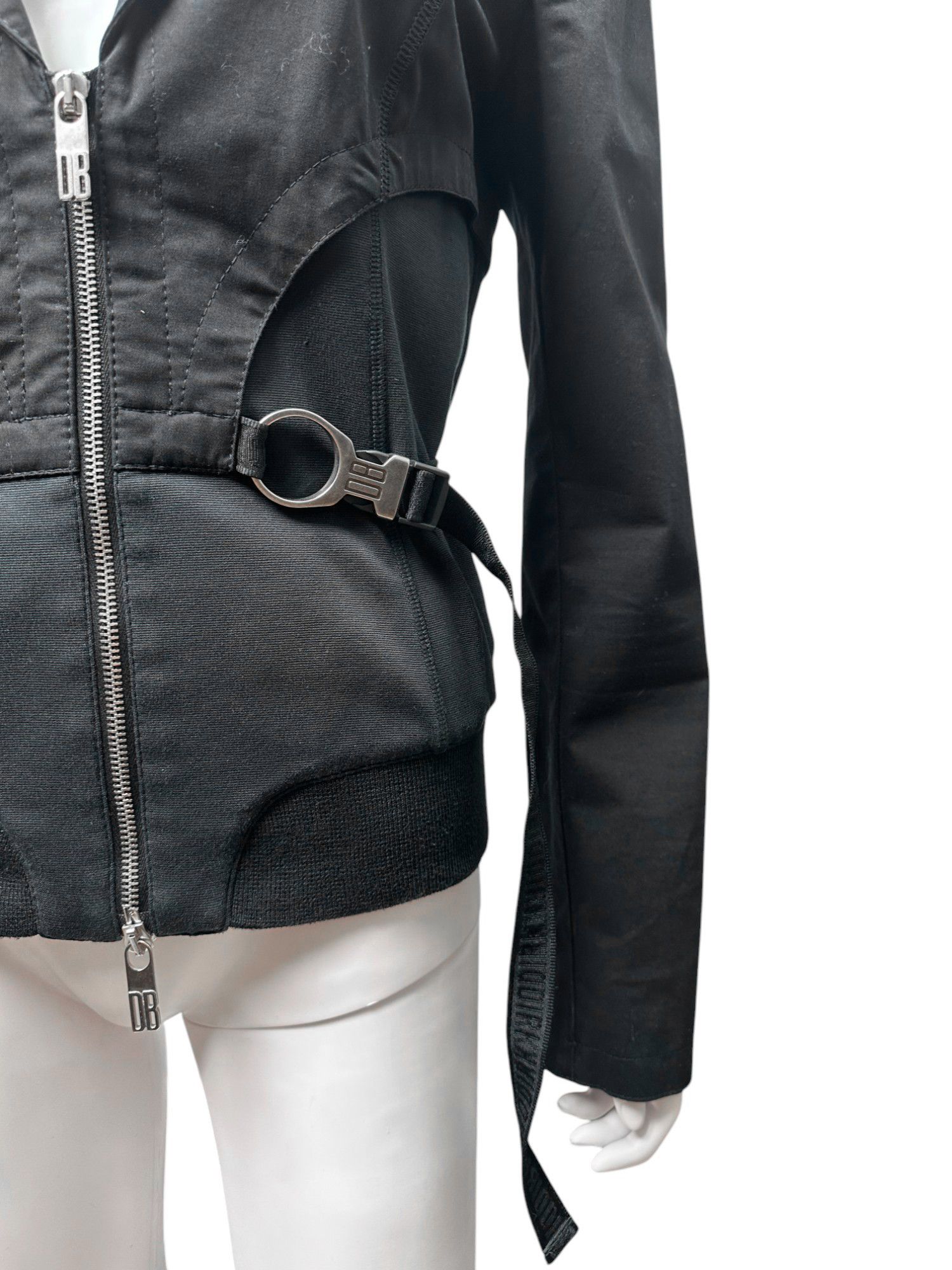 Dirk Bikkembergs S/S 2005 Black Utility Blazer Size L / US 10 / IT 46 - 7 Thumbnail