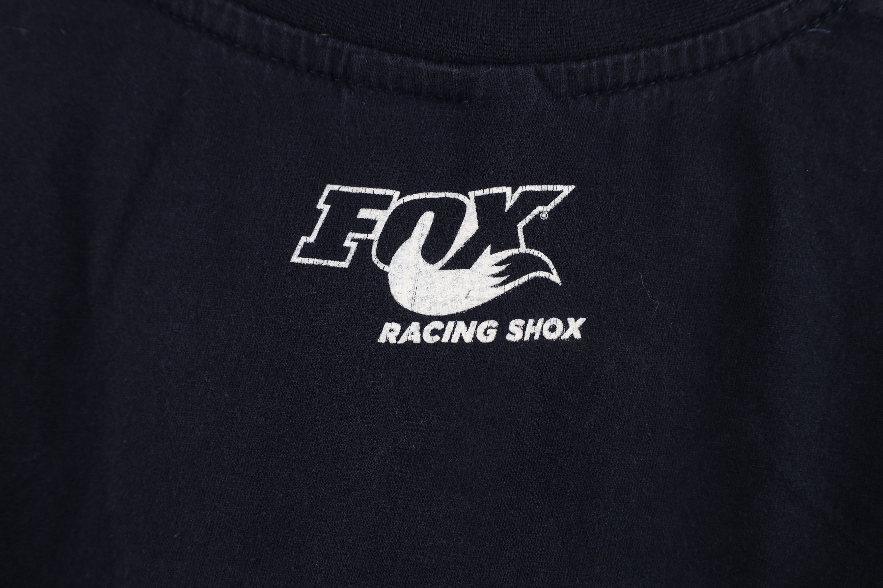 Fox Racing × Vintage Vintage 90s Fox Racing Spell Big Logo Short Sleeve T-Shirt Size US XL / EU 56 / 4 - 12 Thumbnail