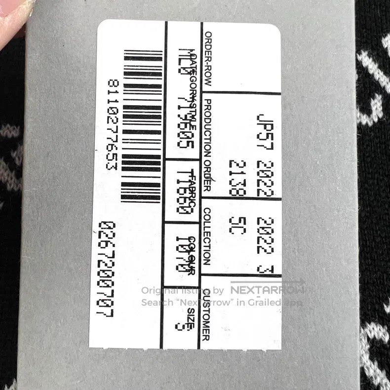 Balenciaga Balenciaga Black LOGO All-Over Printed Knitwear Size US S / EU 44-46 / 1 - 6 Thumbnail